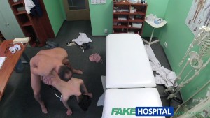 Fakehospital russian babe wants doctors cum