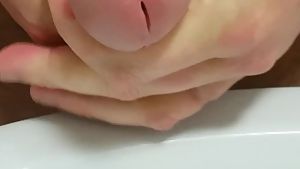 Sensual erotic ultra slow cock head and foreskin massage until i cum