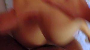 Hard amateur anal with cream pie