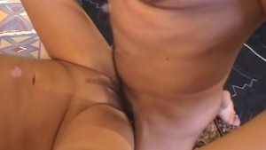 Amateur girlfriend with big tits sucks and fucks with cum