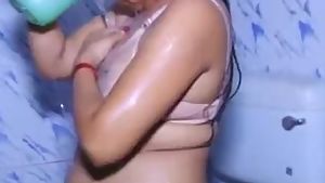 Hot and sexy girl taking bath with boyfriend south indian bathroom sexvideo