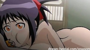 Bleach hentai - senna takes care of ichigos boner