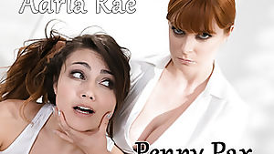 Teen girl taken by a lesbian! - Penny Pax and Adria Rae