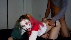 Slim thick perfect body pawg harley quinn fucked &amp; creampied by bbc pt.2